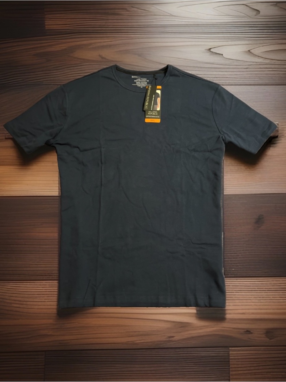 XXL BANANA REPUBLIC LUXE TOUCH MEN'S PERFORMANCE TEE COTTON MEN TEES